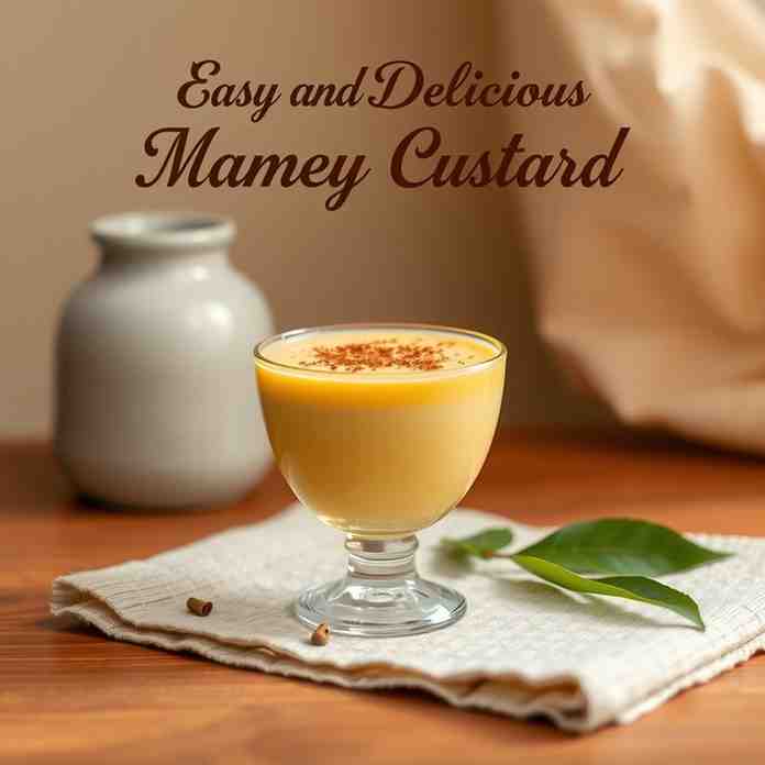 Easy & Delicious Mamey Custard - Healthy, Gluten-Free Recipe
